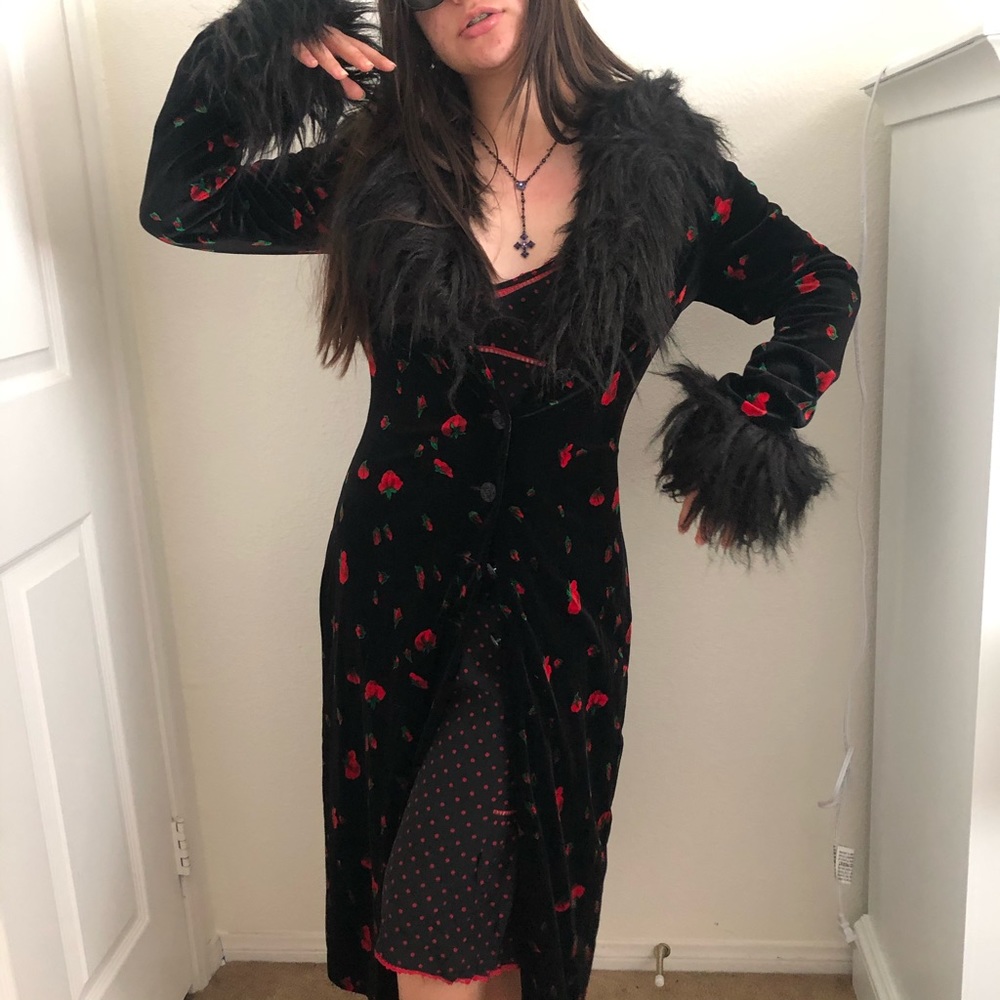 Betsey johnson Duster Penny Lane Coat Dress